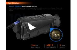 China Thermal imaging binoculars with red dot 850nm night vision device 8x digital zoom supplier