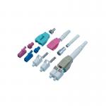 Customized LC Fiber Optic Connector Assembly Uniboot 2.0 Beige for sale