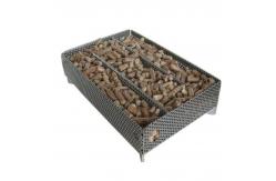 China Square Shape Rectangle BBQ Smoke Generator Sawdust Punch Hole supplier