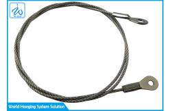 China Personalized 1.5mm Wire Rope Eye Fittings / Galvanized Cable Eyelet Terminal supplier