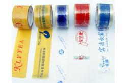 China 3 Inch Printed Packaging Tape With Water Based Acrylic Adhesive for Sealing supplier