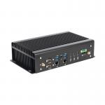Fanless Industrial PC DDR4 Intel 11th Gen Core i7 10870H Mini PC With GPIO Dual LAN 6COM for sale
