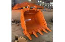 China Optimized Tooth Design Excavator Rock Bucket For Construction Demolition Work supplier