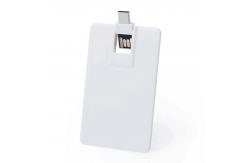 China OTG Android Credit Card Usb Memory Stick CMYK Print 64GB 128GB supplier