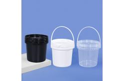 China Small Buckets 1L Capacity White Disposable PP Food Grade Plastic Ice Cream Containers supplier