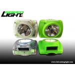 Anti Explosive CREE Rechargeable LED Headlamp 13000lux With OLED Screen Display for sale
