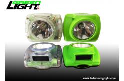 China Anti Explosive CREE Rechargeable LED Headlamp 13000lux With OLED Screen Display supplier