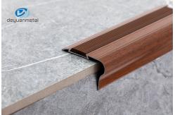 China GB Aluminium Stair Nosing Edge Trim T6 Heavy Duty OEM Available supplier