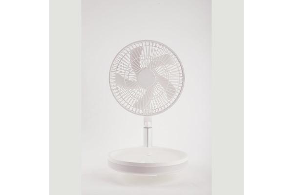 Portable USB Rechargeable Telescopic Foldable Fan Pedestal Stand Electric Retractable Fan