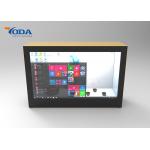 Aluminium Housing Transparent LCD Showcase Wall Mounted / Desktop Type for sale