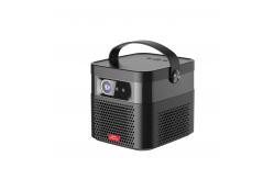 China Android Portable 4K LED DLP Smart Projector Large Capacity Battery supplier