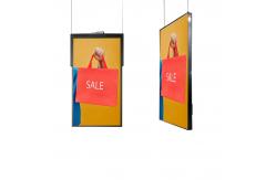 China 43/49/55/65/75 Inch Hanging Window Display 4k Hd Resolution supplier