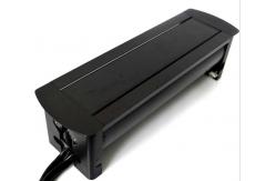 China Manual Flip Up Electrical Outlet / Hidden Multimedia Desktop Socket supplier