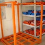 Heavy Duty Stackable Warehouse Racks , Stackable Industrial Shelving System