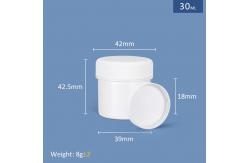 China Food Storage PP Plastic Spice Boxes Jars Containers With Lids 8oz supplier