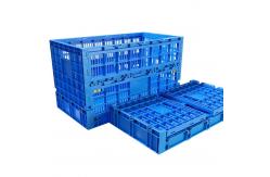 China Foldable Mesh Crates and Egg Plastic Boxes for Convenient Egg Transportation supplier