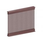 1.2 x 10mm Aluminum Colored Decoraive Metal Coil Drapery For Wire Mesh Shower Curtain for sale