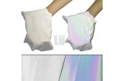 China 1.37m*100m Clothes Soft Rainbow Reflective Fabric supplier