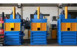 China Plastic Waste Flakes Hydraulic Compress Compactor Baler supplier