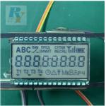Customized Tn Digital 7 Segment Metal Pin Display Lcd For Electronic Battery Water Meter for sale