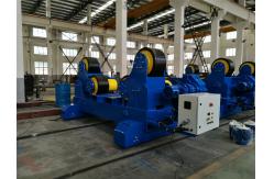 China Traversing 250T Steel Production pipe turning rolls Self Aligning CE Approval supplier