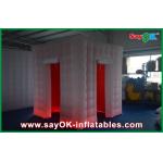 Kids Photo Booth Square Inflatable Photo Booth Kiosk Frames 2.4 X 2.4 X 2.5m For Wedding for sale