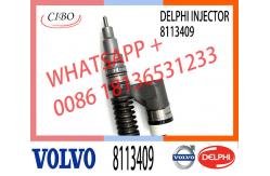 China Injector BEBE4B12001 BEBE4B12004 3155040 8113409 For VOL FH12 D12 engine supplier