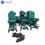 Rod Coal Charcoal Making Machine Briquetting Extruder Forming Press for sale