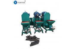 China Rod Coal Charcoal Making Machine Briquetting Extruder Forming Press supplier