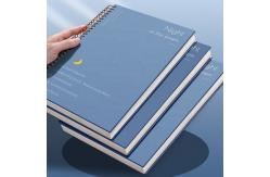 China A4 A5 A6 B5 Subject Blank Cover Notebook 128gsm 140gsm Thick Spiral Notebook supplier