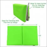 Bathing Foam Kneeling Cushion , Rubber Kneeling Mat Elastic Waterproof