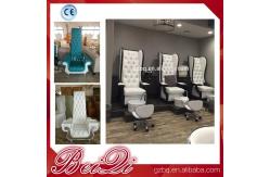 China High Back Throne Chair King Pedicure Chairs Used Nail Salon Furniture Queen Pedicure Spa Chair supplier