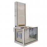 Old People Vertical Wheelchair Lift Outdoor Indoor Barrier Free Lift for sale