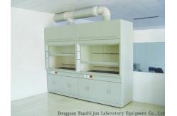 China Rustproof Ducted Laboratory Fume Hood Cupboard Durable All Steel Material supplier