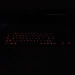 Backlit Desktop Rugged Waterproof Vandal-Proof Keyboard With Integrated Optical Trackball