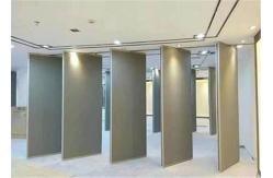 China Banquet Hall Melamine Folding Acoustic Movable Partition Walls supplier