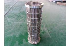 China Durable Wedge Wire Screen with Galvanizing and Customizable Options supplier