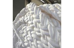 China 8 Strand 64mmx220m Nylon Polyamide Braided Rope With Spliced Loop At Each Side supplier