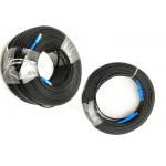 6.5-6.8mm Outer Dia Glass Fiber Optic Cable Black Color Single Multi Mode for Versatile Industrial Applications for sale