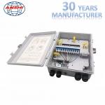 24 Core Waterproof Junction Box , Insert Type Splitter Outdoor Terminal Box for sale