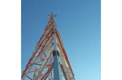 China WiFi Mobile Triangle Steel Monopole Tower Galvanized Self Supporting supplier