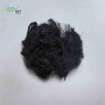 Safety High Performance Fire Retardant Black Hollow Conjugated Fiber for sale