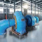 300-3000rpm Brushless Excitation Mode Outdoor Water Turbine Generator for sale