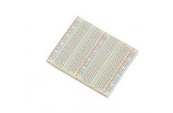 China Educational Electronic Circuit Breadboard 3 Distribution Strips With Lines supplier