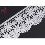 4cm Wide Polyester Lace Trimming Water Soluble Lace For Garment Lace For Decorating Lace For Dresses for sale