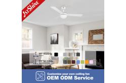 China DCF-W986 MDF Blade 35W 5 Speeds Remote Control Ceiling Fan With Light supplier