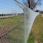 Secure Galvanized Chain Link Fence Height 1.8m 60X60 1.8X25m Chain Link Fencing for sale