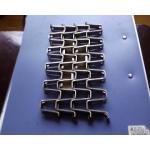 Welded / Lock  Edge Stainless Steel Conveyor Chain Belt Large Open Area Easily Washed for sale