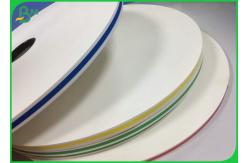 China 15MM 100% Saft Straw Paper Roll / Raw Material For Paper Straw supplier