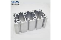 China Custom 6063 T5 Extruded Aluminum Extrusion Silver Anodizing Mill Finish supplier